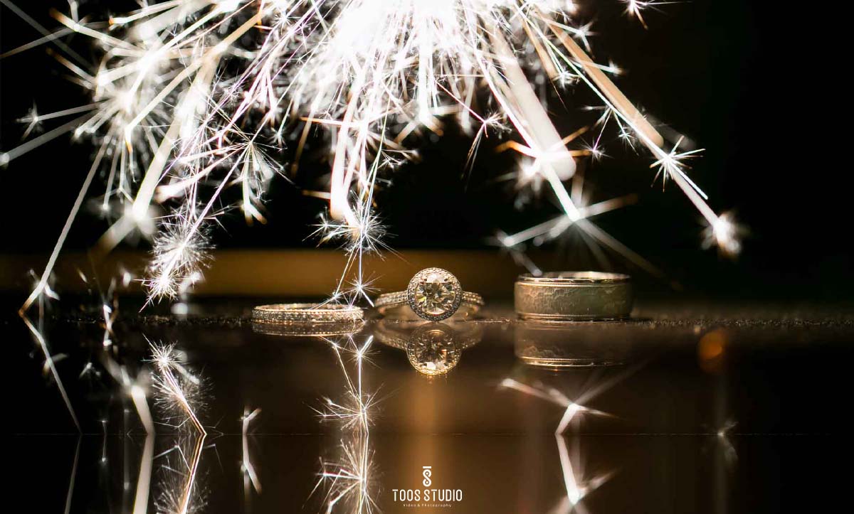 عکس حلقه نامزدی در دست دختر و پسر