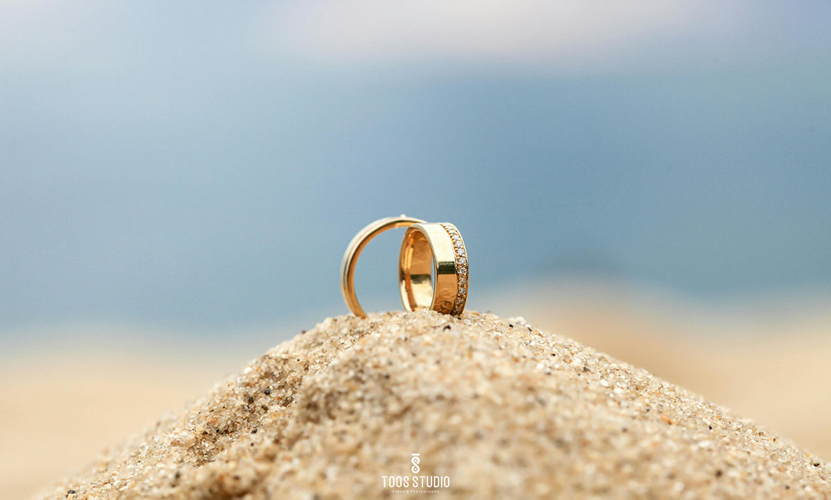 عکس حلقه نامزدی در دست دختر و پسر