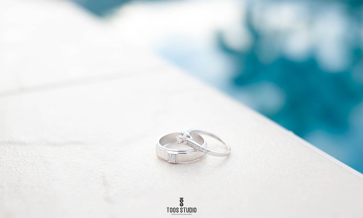 عکس حلقه نامزدی در دست دختر و پسر