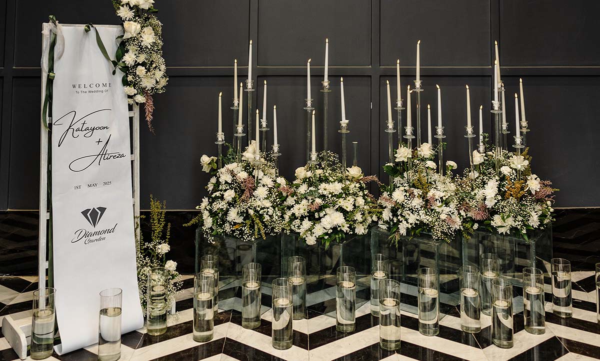 نظارت بر کارها و زمان توسط wedding planner